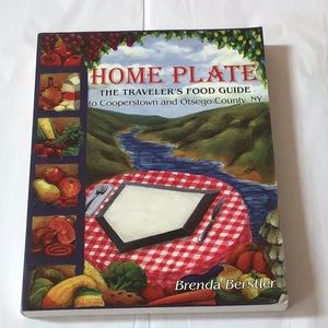 ☘️2/10.00☘️Home Plate Cooperstown “Home to Baseball “ travel/cook guide